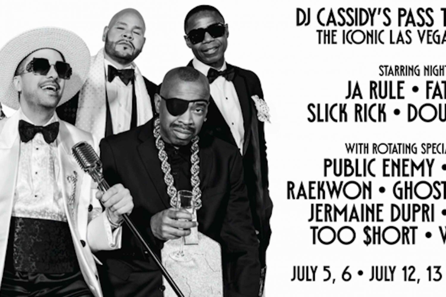 Las Vegas: DJ Cassidys Pass The Mic LIVE! Residensshow