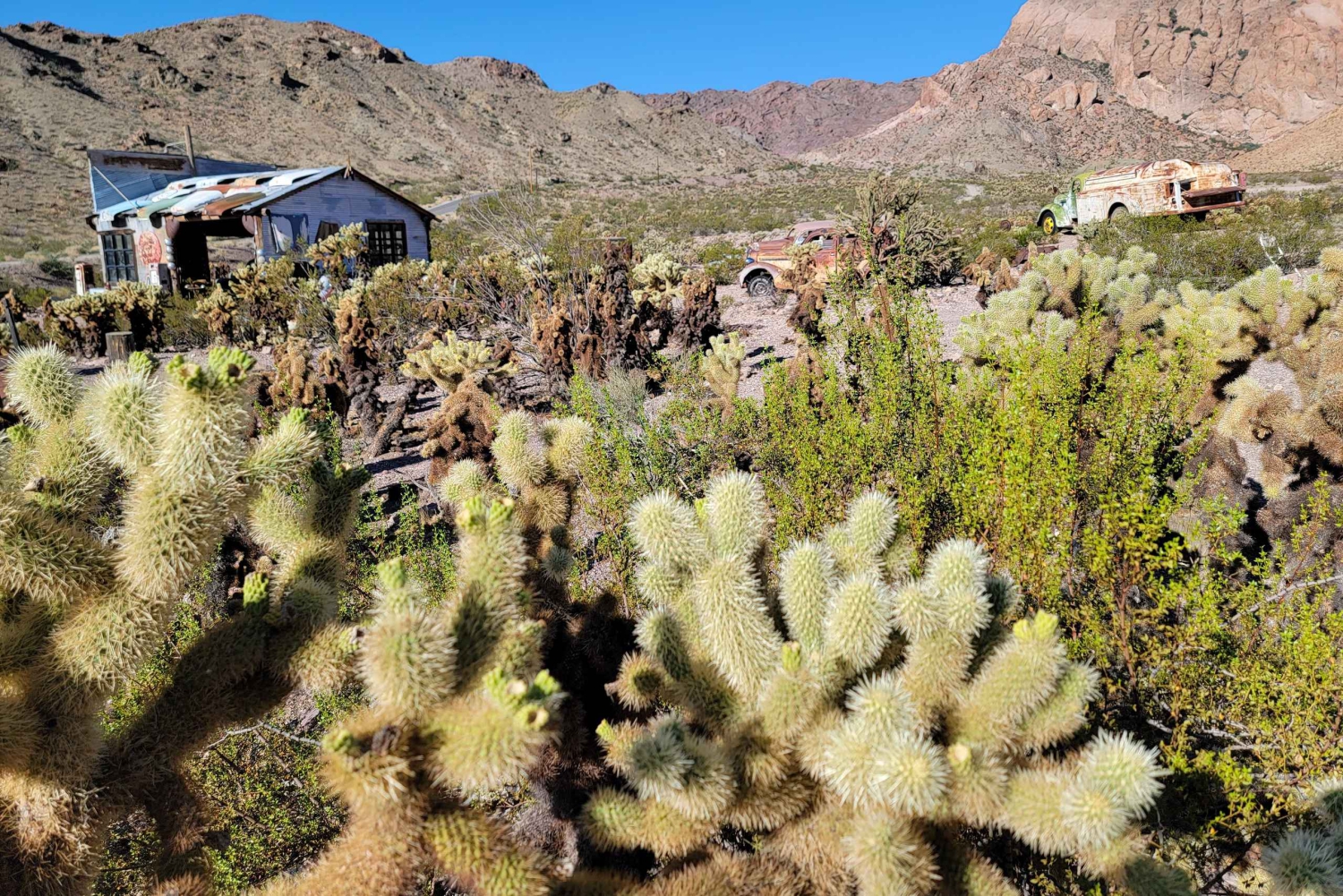 Tour de aventura por el Cañón Eldorado y el pueblo fantasma de Nelson en Las Vegas