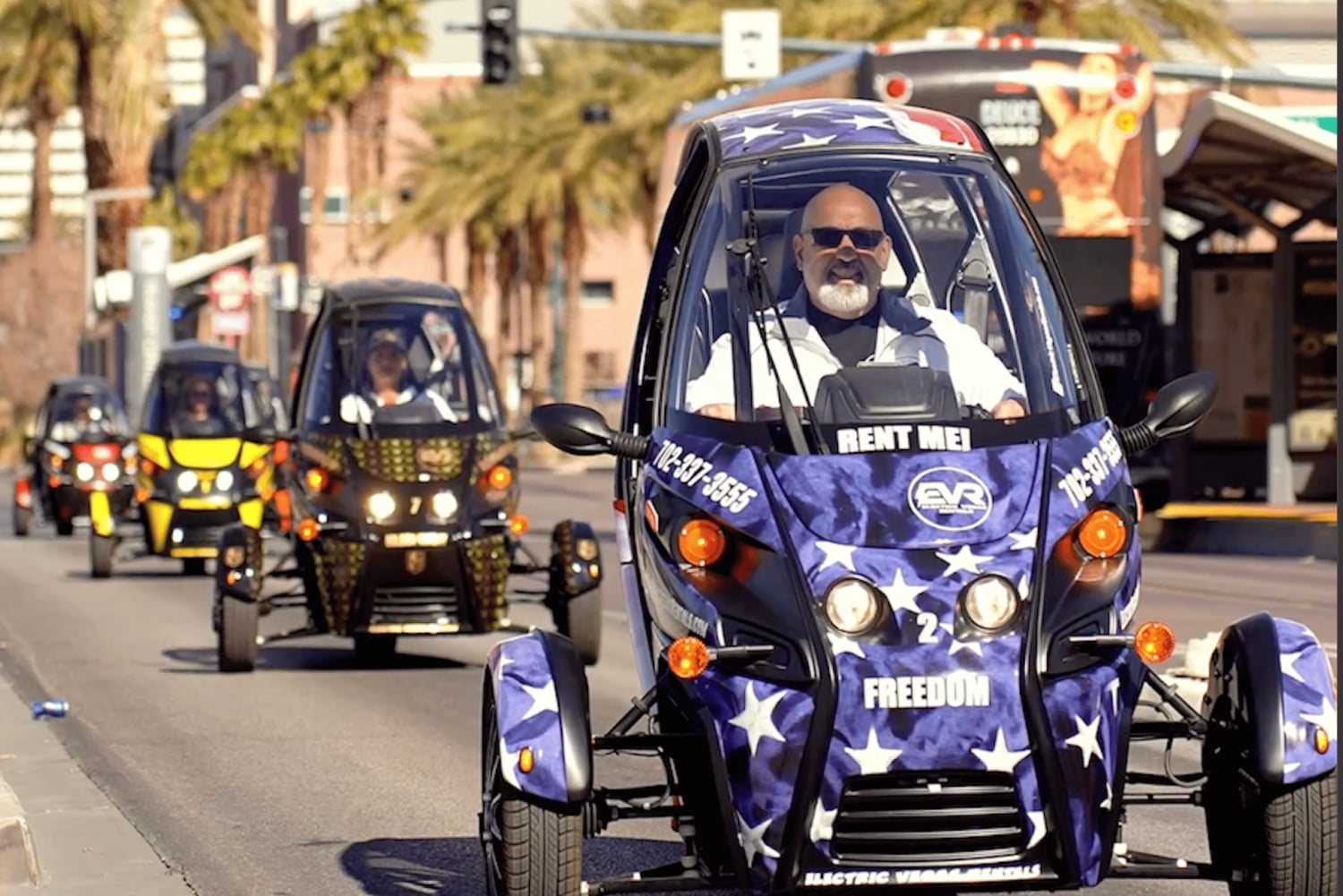 Las Vegas: Elektrisk Vegas-utleie på Las Vegas Strip