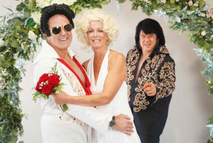 Las Vegas: Elvis-Hochzeit mit Transfer in einer Limousine