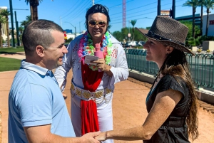 Las Vegas : Mariage à la chapelle Elvis + Panneau de Las Vegas + Photos