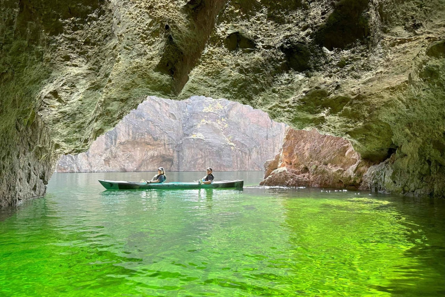 Las Vegas: excursão de caiaque pela Caverna Esmeralda saindo de Willow Beach