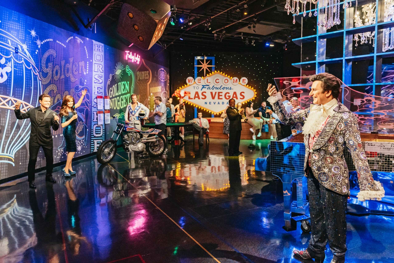 Las Vegas: Inngang til Madame Tussauds med gondolcruise