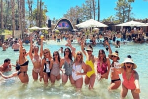 Las Vegas : célèbre visite des pool parties avec bus de fête et boissons