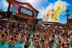 Las Vegas: Berømt bassengfesttur med festbuss og drinker