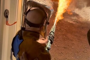 Las Vegas: Flamethrower Experience with Hotel Pickup