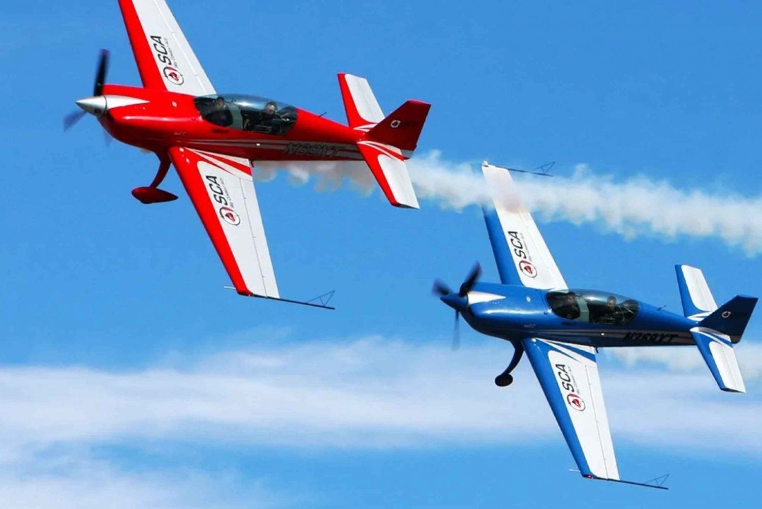 Las Vegas: Vlieg een stuntvliegtuig met een gevechtspiloot