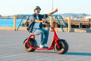 ラスベガスしゃべるeスクーターで行くフリーモント・ストリートとダウンタウン