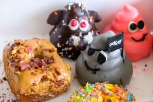 ラスベガス：フリーモント・ストリートのドーナツとスイーツを楽しむウォーキングツアー