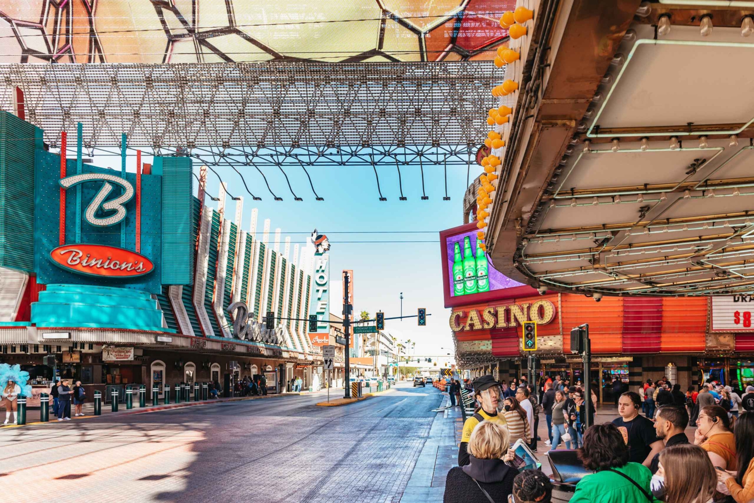 Las Vegas : Visite à pied de Fremont Street