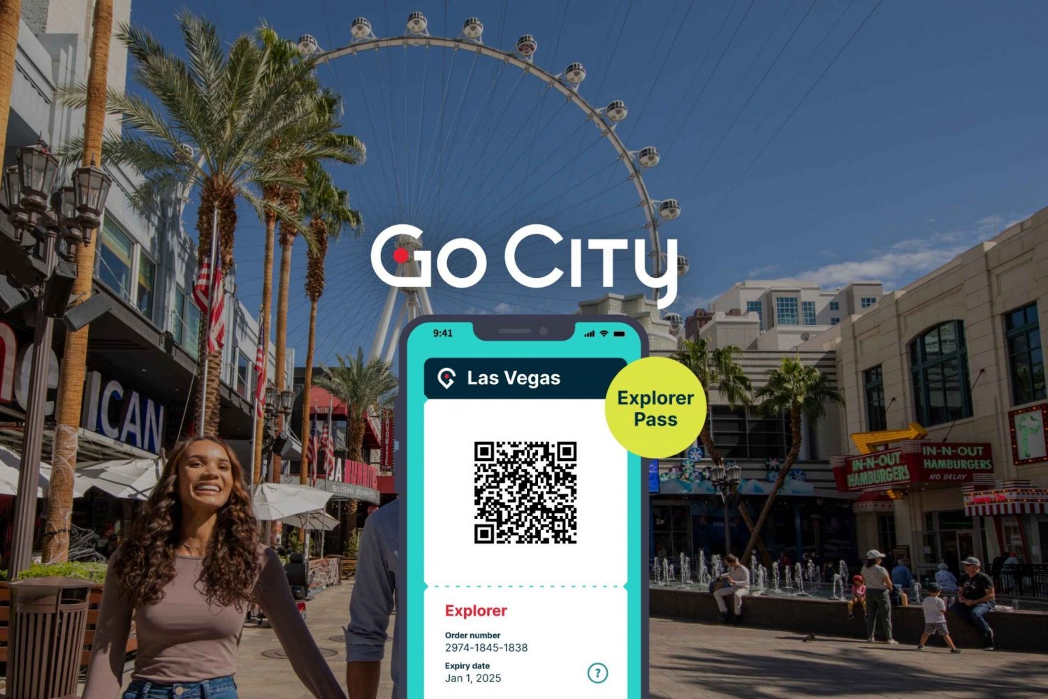 Las Vegas: Go City Explorer Pass - Velg mellom 2 til 7 attraksjoner