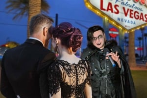 Las Vegas: Goth Wedding or Vow Renewal at Vegas Sign, Photos