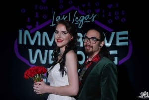 Bröllop i Las Vegas Bröllop i gotiskt kapell med fotografering inkluderad