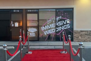 Bröllop i Las Vegas Bröllop i gotiskt kapell med fotografering inkluderad