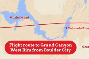 Las Vegas: Excursão de pouso de helicóptero no Grand Canyon