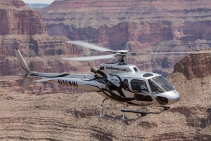 Las Vegas: Grand Canyon-Hubschrauberflug & Ranch-Abenteuer mit Bus