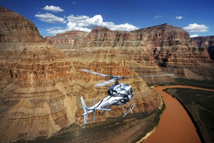 Las Vegas: Grand Canyon-Hubschrauberflug & Ranch-Abenteuer mit Bus