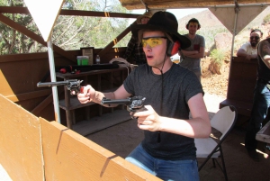 Las Vegas: Grand Canyon-helikoptervlucht & ranchavontuur per bus