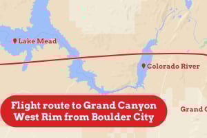Las Vegas: Grand Canyon Helicopter Ride, Bootstour & Skywalk