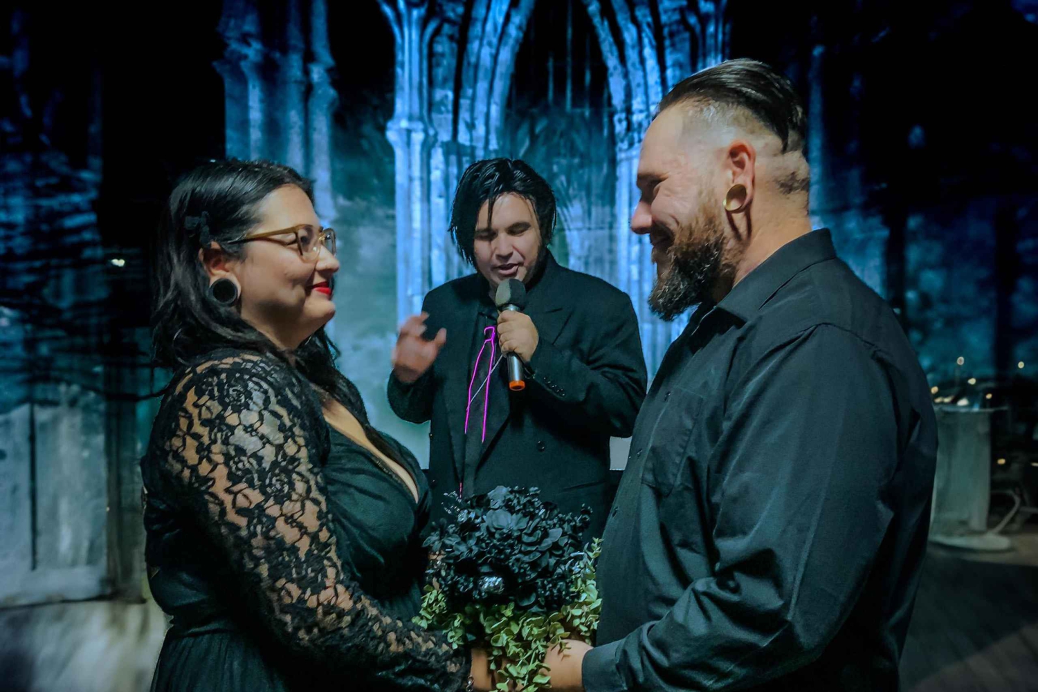 Las Vegas: Haunted House Wedding Ceremony + Photography