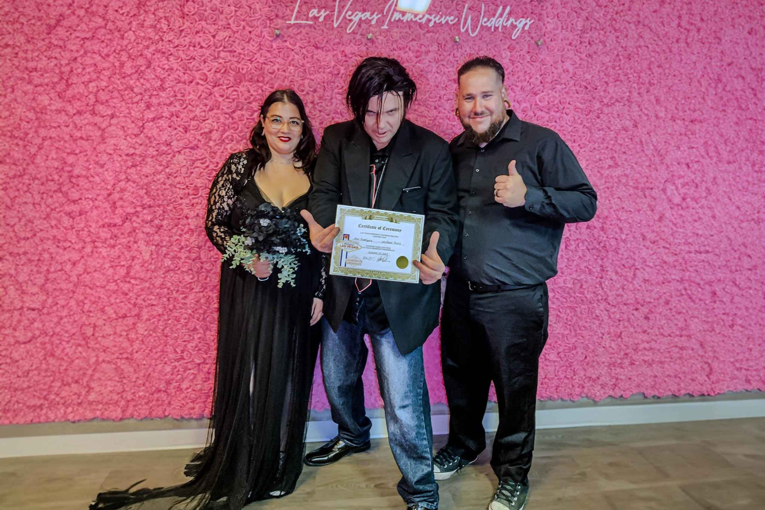 Las Vegas: Haunted House Wedding Ceremony + Photography