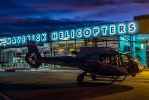 Las Vegasissa: Helikopteri yölento Stripin yllä