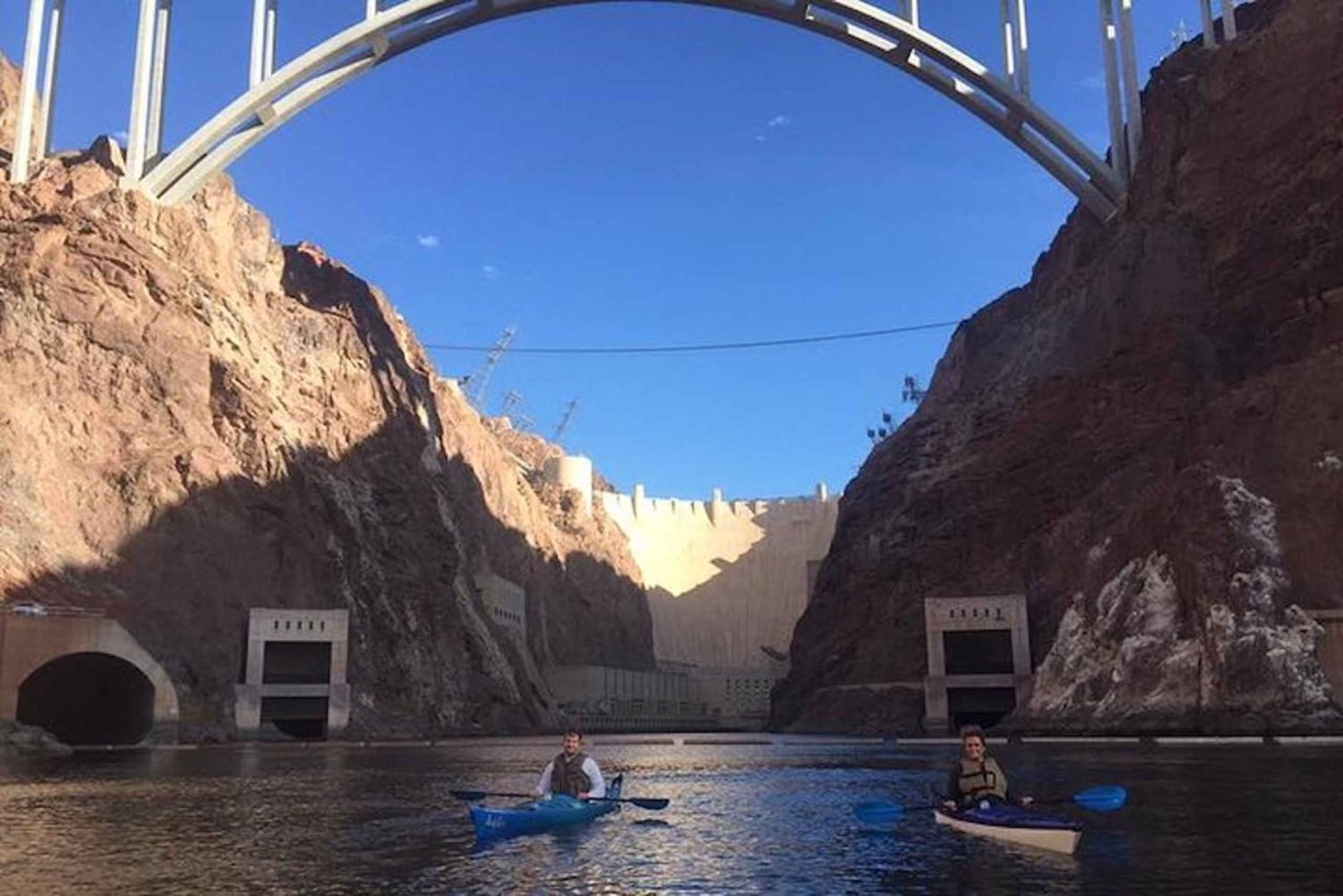 Las Vegas: Hoover Dam en Colorado River-kajaktour van een hele dag