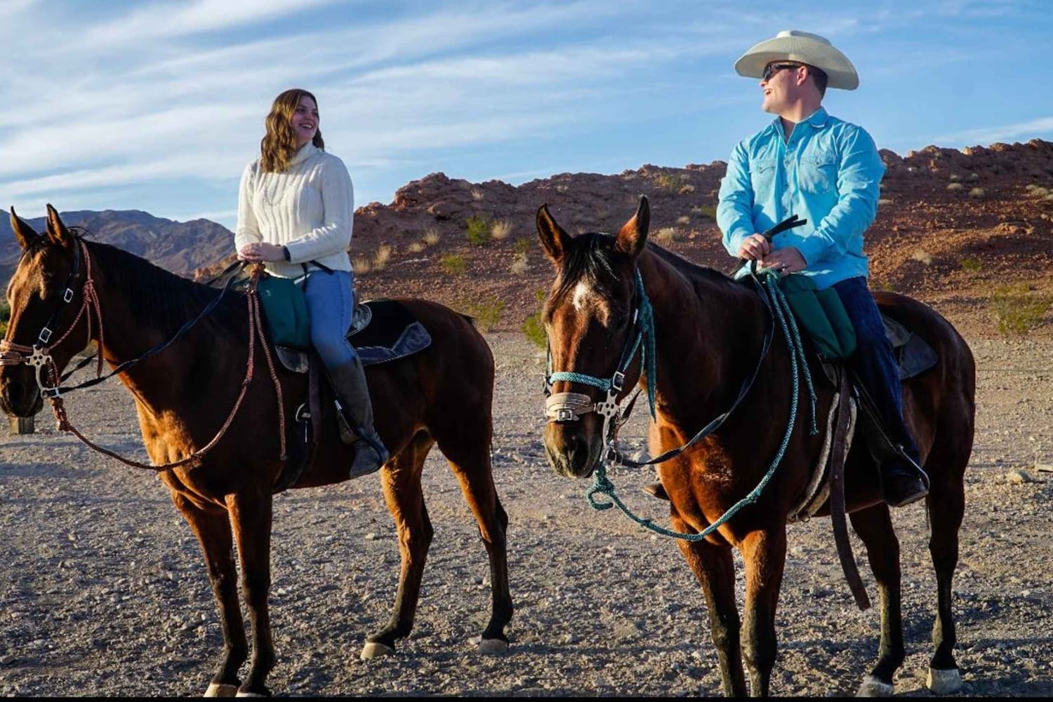 Las Vegas: Excursión a Caballo con Comida