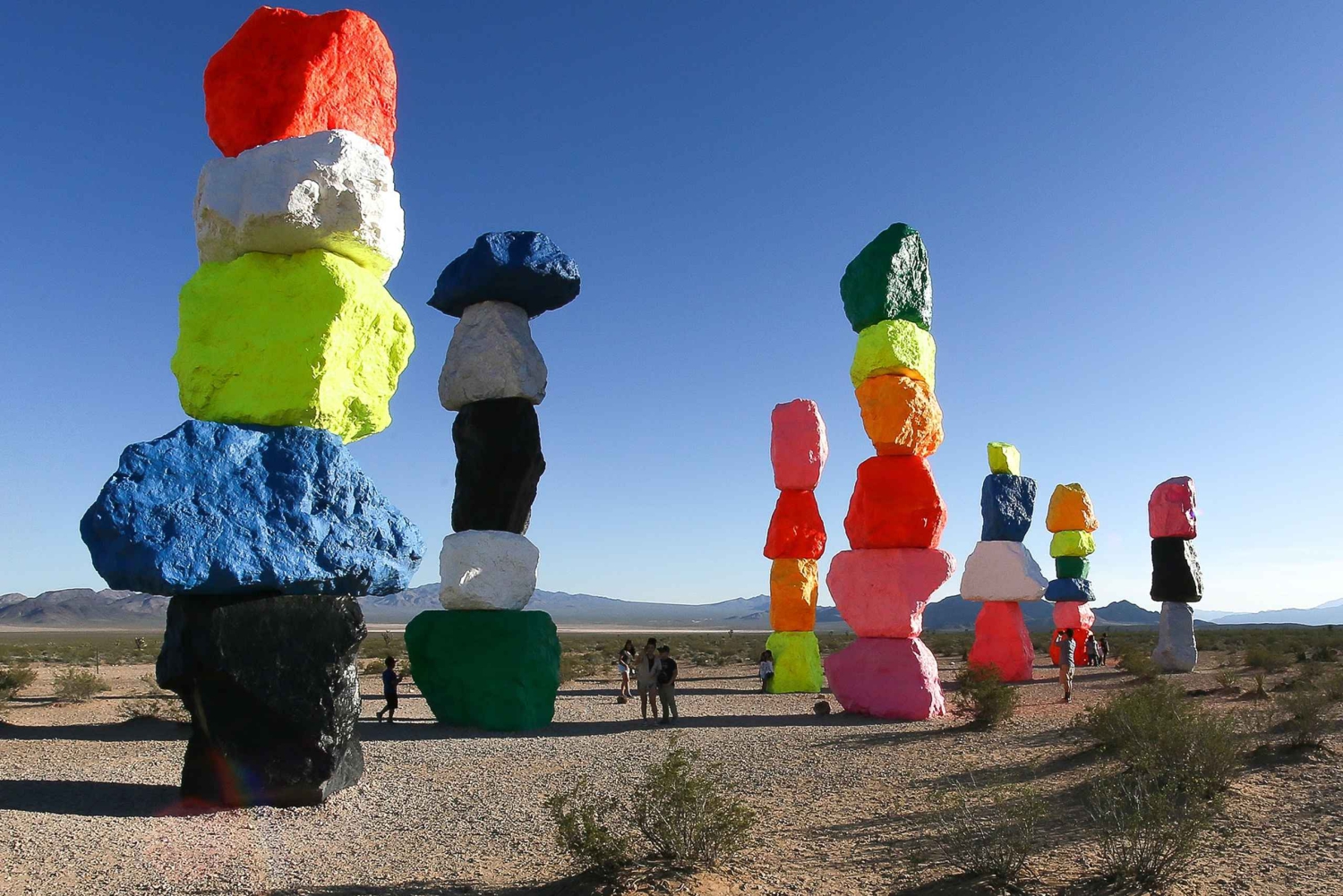 Las Vegasissa: Las Vegas Sign + 7 Magic Mountains + Valokuvasarja: Las Vegas Sign + 7 Magic Mountains + Photoshoot