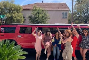 ラスベガスリムジンツアー（シャンパンとナイトクラブ入場付き）