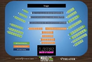 Las Vegas Lioz Master of Delusion Show Ticket de entrada en el V Theater