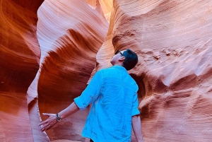 Las Vegas: Lower Antelope Canyon & Horseshoe Bend 1-dags guidet tur