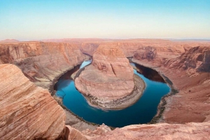 Las Vegas: Excursão de 1 dia ao Lower Antelope Canyon e Horseshoe Bend