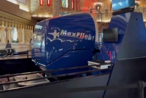 Las Vegas: simulador de vuelo Max Flight y montaña rusa de 360°