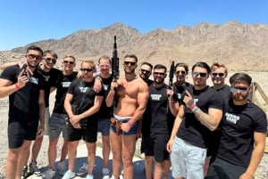 Las Vegas: Experiência de Tiro no Deserto de Mojave com 3 Armas