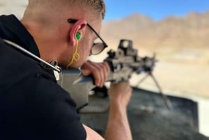 Las Vegas: Mojave Desert Shooting Experience med 3 pistoler