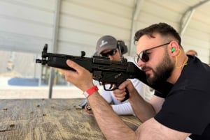 Las Vegas: Mojave Desert Shooting Experience med 3 pistoler