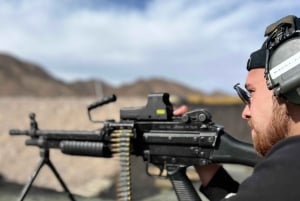 Las Vegas: Esperienza di tiro nel deserto del Mojave con 3 pistole