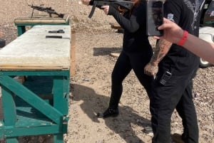 Las Vegas: Esperienza di tiro nel deserto del Mojave con 3 pistole