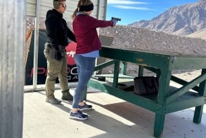 Las Vegas: Esperienza di tiro nel deserto del Mojave con 3 pistole