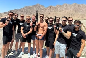 Las Vegas: Esperienza di tiro nel deserto del Mojave con 3 pistole