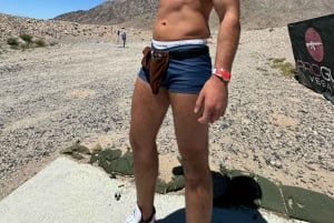 Las Vegas: Esperienza di tiro nel deserto del Mojave con 3 pistole