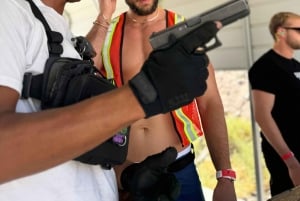Las Vegas: Esperienza di tiro nel deserto del Mojave con 3 pistole