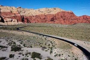 Las Vegas: Mojave, Red Rock Sign en 7 Magic Mountains Tour