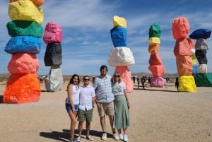 Las Vegas: Mojave, Red Rock Sign and 7 Magic Mountains Tour