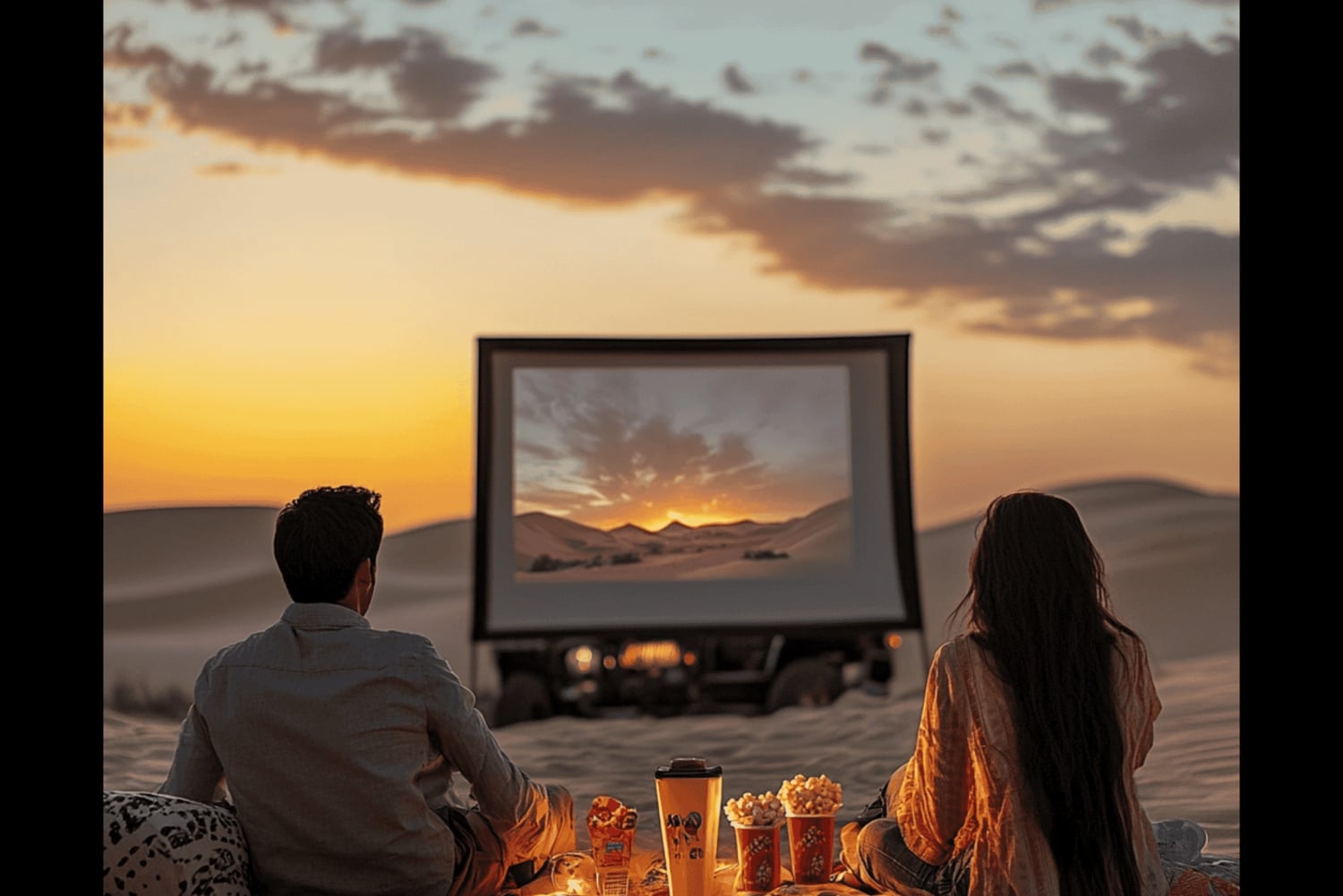 Las Vegas: Movie Night on the Sand Dunes