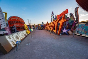 Las Vegas : Expérience nocturne au Neon Museum et visite en bus à toit ouvert
