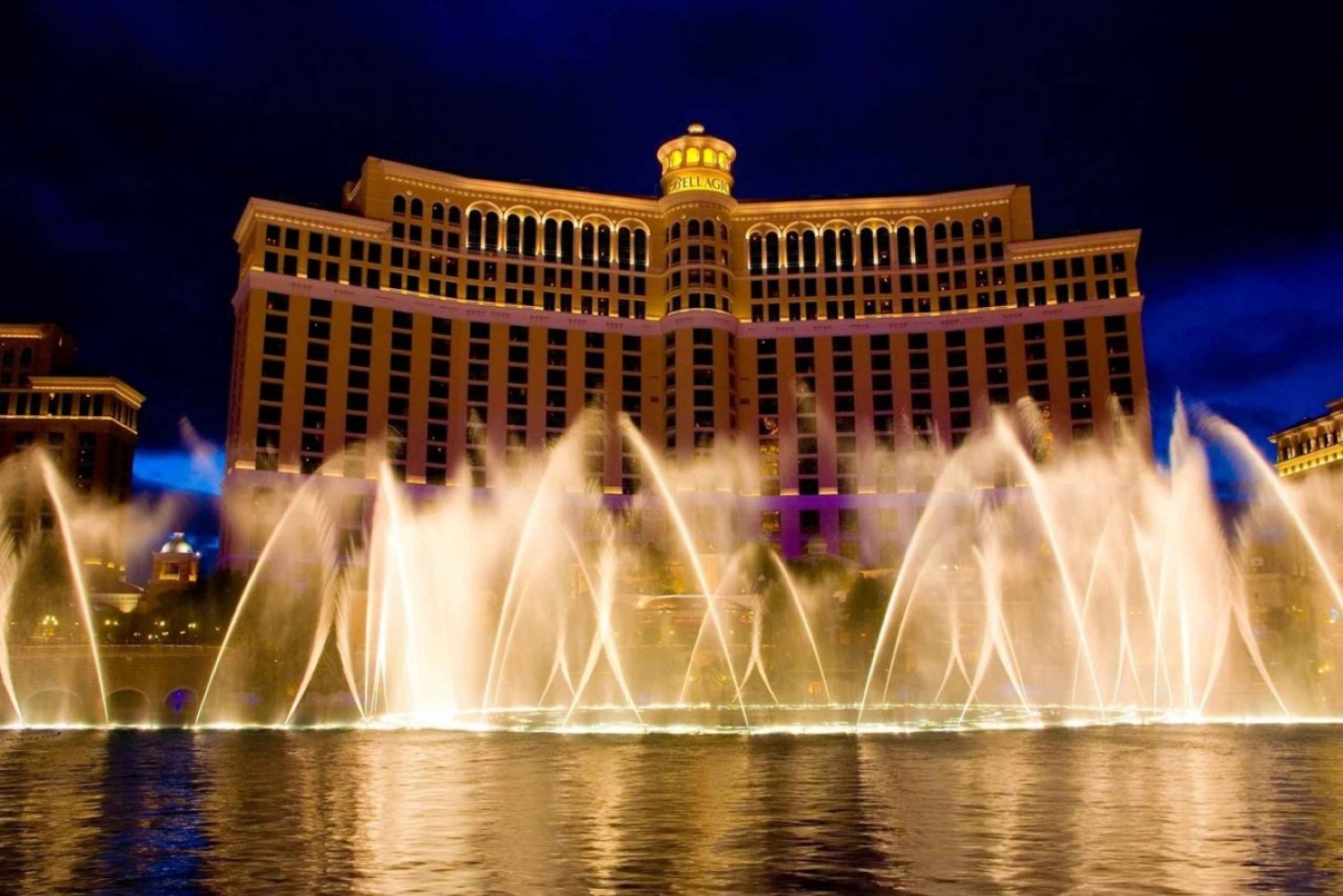 Las Vegas: Nattlig stadsrundtur med upphämtning på hotellet