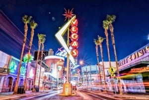Las Vegas: Nattlig byrundtur med henting på hotellet