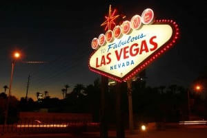 Las Vegas: Night City Tour med afhentning på hotellet